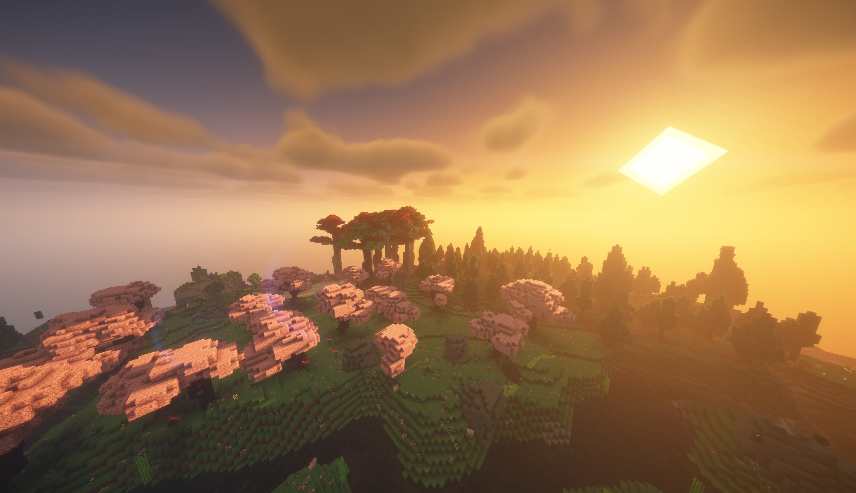 EverestCraft Sunset Landscape